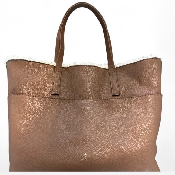 Aspen Brown Tote Bag - Picture 1 of 6